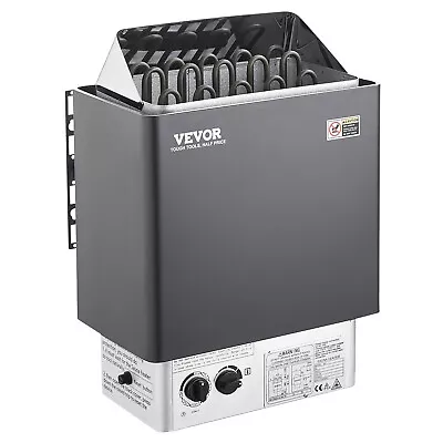 VEVOR 9KW Sauna Heater Stove Wet & Dry W/ Internal Controller Digital 220V • $138.99