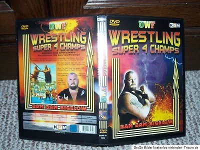 UWF Wrestling Super Champs 4 DVD Neuwertig WCW ECW TNA WWF WWE Deutscher Ton DWA • £6.85
