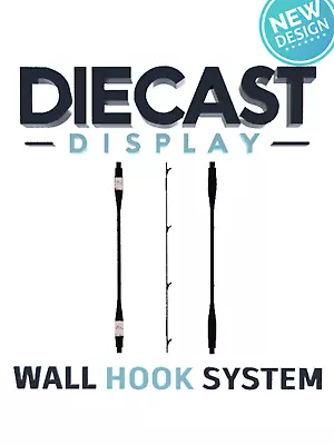 Diecast Display | Wall Hook Storage System: Wall-Safe Hanger Tool- Set=20=80cars • £20.74