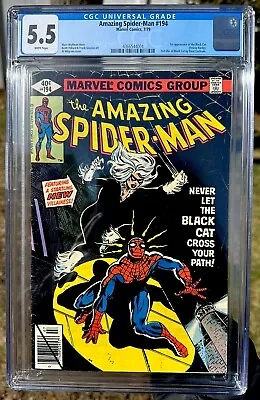 CGC 5.5 Amazing Spider-Man #194 1979 Marvel Comics 1st Appearance Of The Black • $199.99