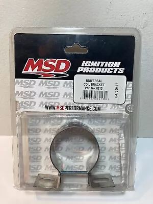 MSD 8213 MSD Ignition Universal Chrome Coil Mounting Bracket-Canister Coil Mount • $12.50