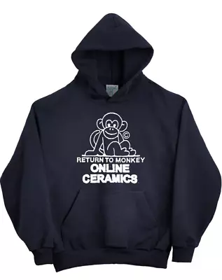 Online Ceramics Return To Monkey Hoodie XL Navy New USA Fast FREE SHIPPING 🚚💨 • $149.99