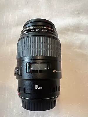 Refurbished Canon EF 100mm F/2.8 L MACRO IS USM Medium Telephoto Lens • $450