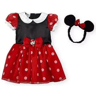 Baby Girls Deluxe MINNIE MOUSE Halloween Costume 3 6 9 12 18 Mo Tutu Dress NWT • $19.99