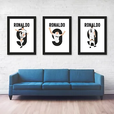 C. Ronaldo CR7 Presentation Series 2009 Real Madrid Print/Poster/Wall-Art • $71.95
