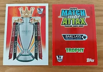 Topps Match Attax 2007/08 Premier League Trophy Card Card • £1.50