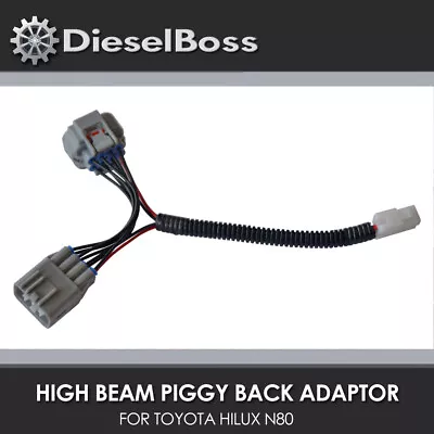 High Beam Piggy Back Adaptor For Toyota Hilux (N80) With Bi LED Headlight • $32