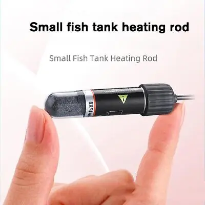 10W Mini Aquarium Fish Tank Heater USB Heating Rod Submersi✨/ Thermostat U3A8 • $5.81