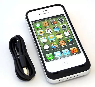 Mophie Juice Pack Air IPhone 4/4S Rechargeable Battery Case BLACK Genuine • $7.55