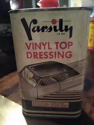 1937 Varsity Vinyl Top Dressing 16 Oz Can • $35
