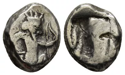 Achaemenid Silver Siglos - Sardes 375-340 BC - Artaxerxes II - III • $99