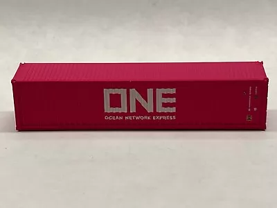Kato Gunderson MAXI-I 40' Ocean Network Express Container ONE N-Scale Fast Ship • $9