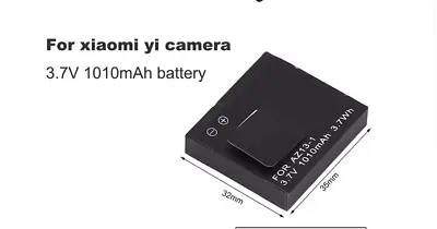 AZ13-1 AZ13 Rechargeable Battery For Xiaomi Yi 1 Action Camera UK STOCK • £11.99