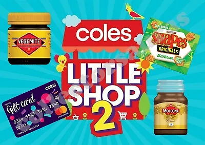 Coles LITTLE SHOP 2 Minis - FREE Postage 5 Items Or More - Select What You Need • $6.99