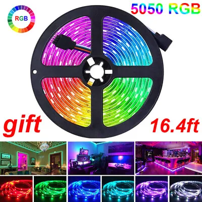 Waterproof Flexible 5050 RGB LED SMD Strip Light Room TV Party Outdoor 12V #US • $5.99