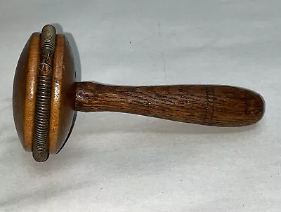 Vintage Wooden Sock Sewing Darning Mushroom Sewing Tool With Spring • $25.95