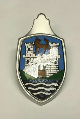 $25 • Buy Vw Type 1 Bug 7 Color Hood Crest Wolfsburg Castle Fits Any Sedan Or Convertible