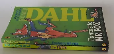 ROALD DAHL  - The Twits & Fantastic Mr Fox - Paperbacks - • £5.80