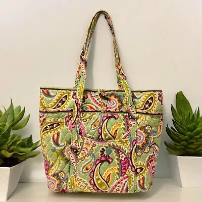 Vera Bradley Retired Tutti Frutti Print 2013 X-Large Shoulder Shopper Tote Bag • $34.99