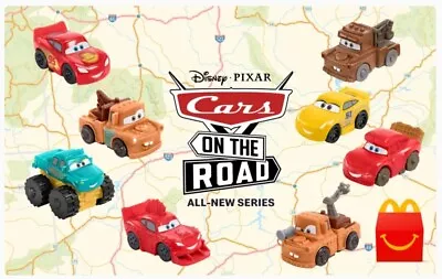 2022 Disney Pixar Cars On The Road Series Mcdonalds Happy Meal Toys - U Pick • $3.99