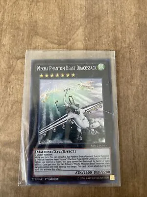 Yugioh Mecha Phantom Beast Dracossack MP14-EN030 Secret Rare 1st Ed Near Mint • $12