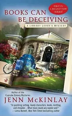 Books Can Be Deceiving (A Library Lover's Mystery) By McKinlay Jenn - GOOD • $4.46