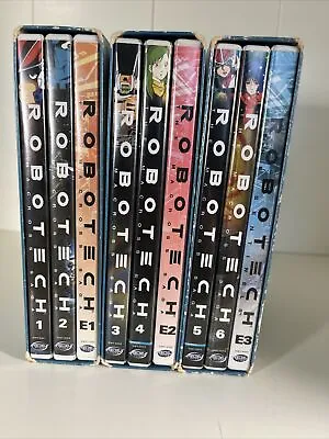 Robotech Collection Legacy Macross Saga DVD Box 1 2 3 Set Vtg • $35