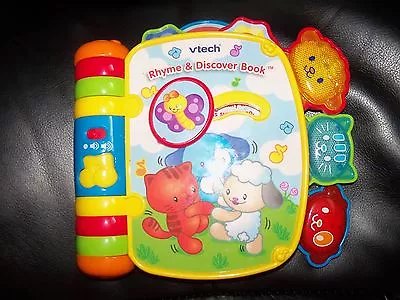 $22.10 • Buy VTech - Rhyme And Discover Book EUC