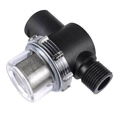 1/2 Inch Inline Mesh Strainer Water Pump Filter Garden Irrigation High Flow New • £12.35