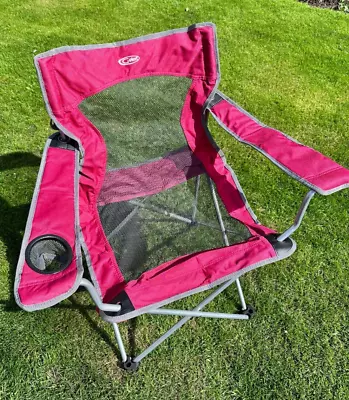 2 X Gelert Folding Chairs With Cup Holder • £10