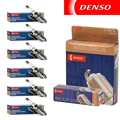 6 Pack Spark Plugs Denso Iridium Long Life For 2007-2015 LEXUS RX350 V6-3.5L • $149.87