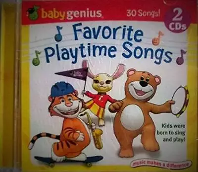 Baby Genius Favorite Playtime Songs (2 CDs) - Audio CD - VERY GOOD • $6.98