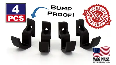 UPGRADED Bump-proof J-Hooks For Gladiator Gearwall & Geartrack 4-Pack • $19.99