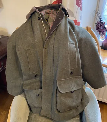 Vintage BARBOUR Derby Tweed Hunting Coat • £300