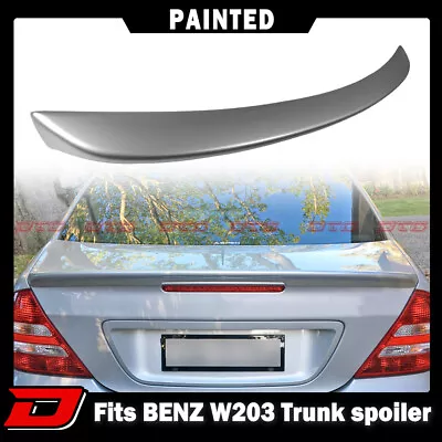 PAINTED Fit For Mercedes BENZ W203 A REAR TRUNK SPOILER 07 775 SILVER • $120