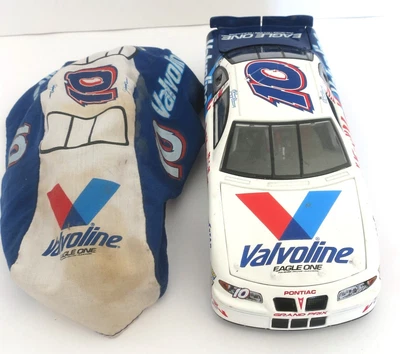 $15 • Buy 2001 Racing Champions Johnny Benson #10 Valvoline Diecast Car W/ Cloth Cover