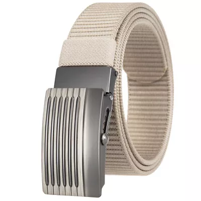 Men's Leisure Military Outdoor Nylon Canvas Belt Buckle Multicolor Waist Strap • $24.19