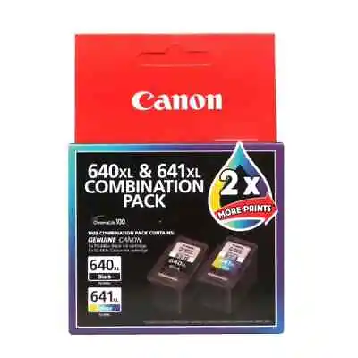 $52 • Buy Genuine Canon PG-640XL & CL-641XL Or PG-640 & CL-641 Combination Packs