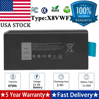 4XKN5 Battery For Dell Latitude 14 5414 5404 7414 7404 VCWGN 5XT3V X8VWF DKNKD • $27.59