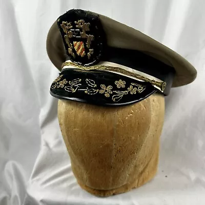 Original Vietnam War RVN Vietnamese Police General’s Visor Hat • $950