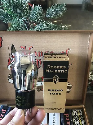 Rare Early NOS Roger’s Majestic ST 71A Vacuum Tube Original Box Hickok Tested • $40.95