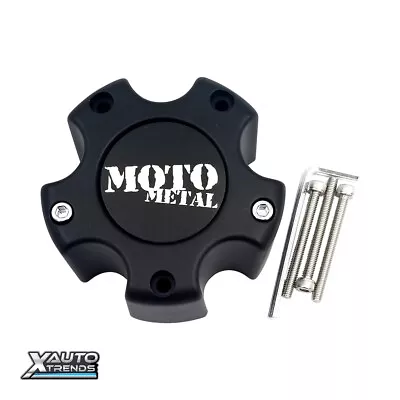 Moto Metal Wheel Center Cap Matte Black 5 Lug MO909B5127YB • $299