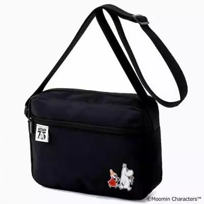 Moomin Little My 75th Anniversary Limited Black Crossbody Shoulder Bag F/S Japan • $36