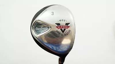 Macgregor V-Foil Eye-O-Matic Degree 3 Wood Ladies Ys-6.1 Graphite 0748109 A45 • $47.96