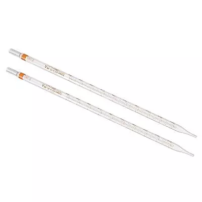 Graduated Dropper Pipettes 2 Pcs 10ml Borosilicate Glass Pipette Clear • $8.83