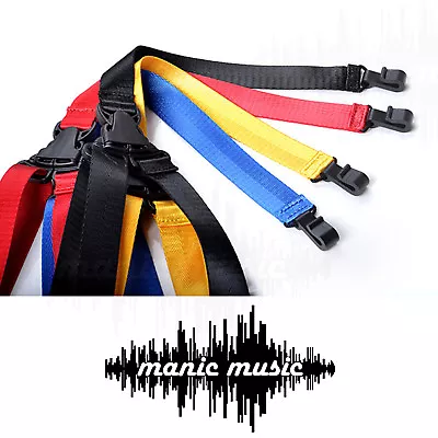 $13.79 • Buy Ukulele Neck Strap Adjustable Nylon Colourful Classic Design Ukelele