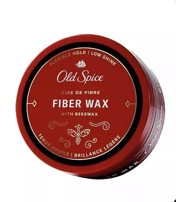 Old Spice Hair Styling Fiber Wax Flexible Hold 2.22oz • $8.99