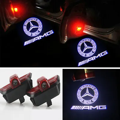 LED Door Welcome Projector Courtesy Ghost Shadow Light For Mercedes C-Class W204 • $22.95