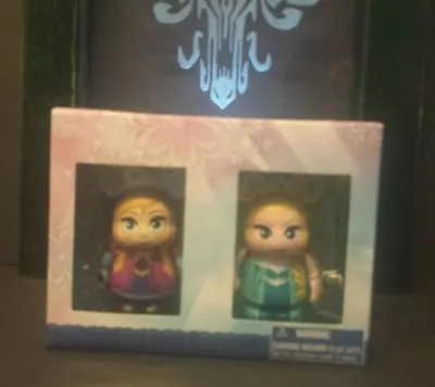 Disney Vinylmation Frozen ~ Anna & Elsa ~ 2 Pack Retired LE 1500 *Rare* • $90