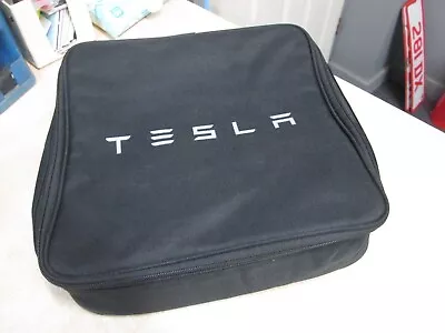 TESLA OE Car Charging Device Bag Cable Storage Bag EV Cable Pouch EV Chargers • £16.99